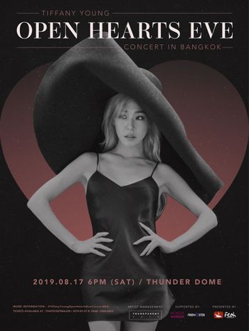 TIFFANY YOUNG OPEN HEARTS EVE CONCERT IN BANGKOK